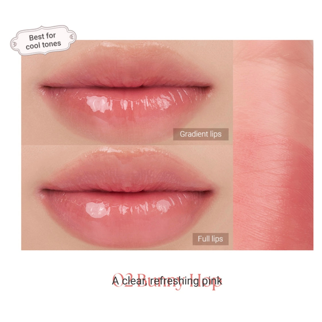 rom&nd - sheer tinted lipstick