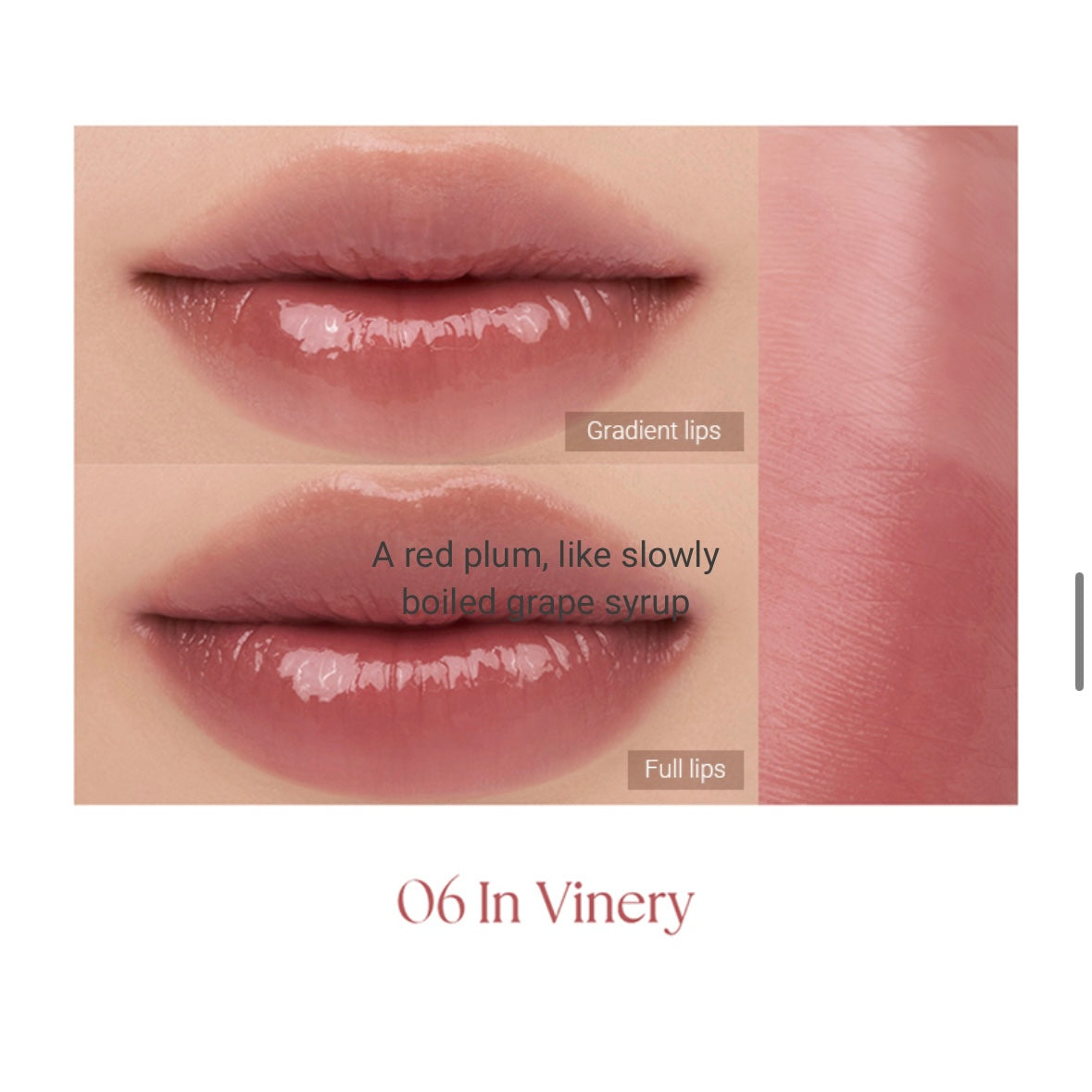 rom&nd - sheer tinted lipstick