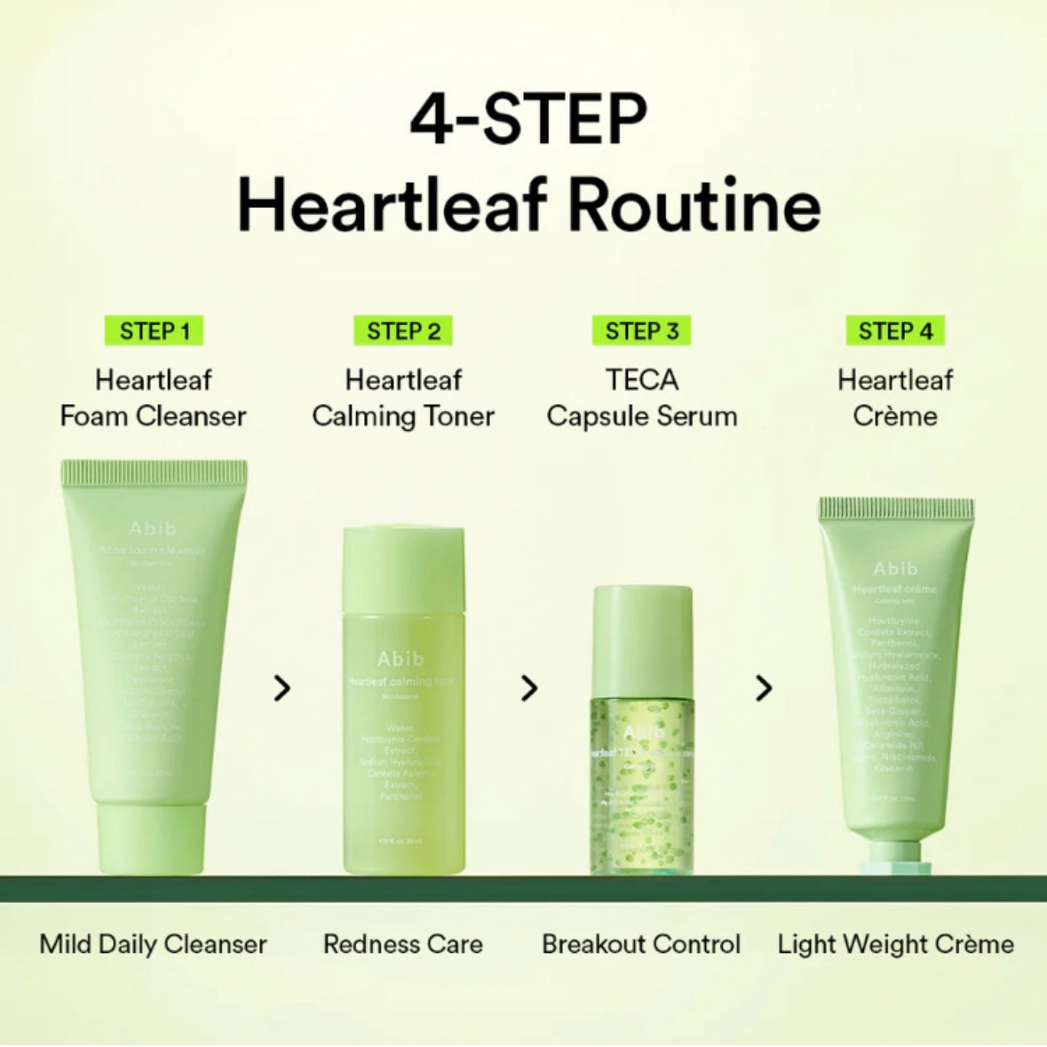 abib - Heartleaf calming Trial kit