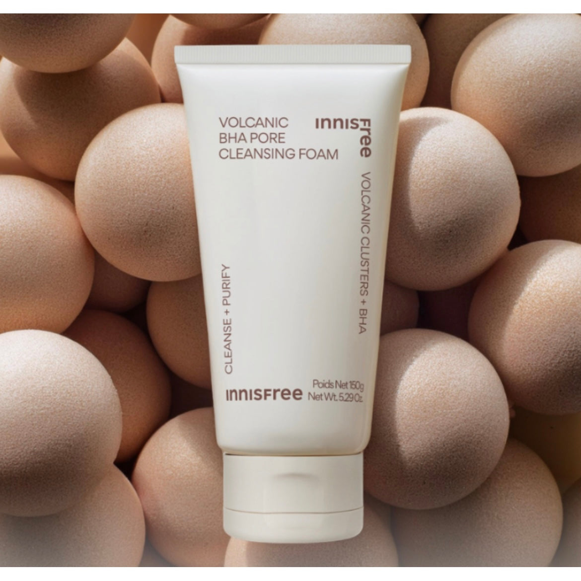 innisfree - volcanic bha pore cleansing foam