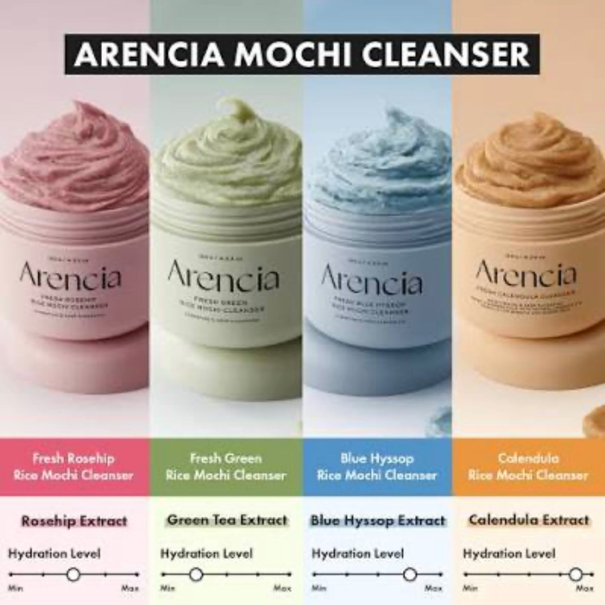 Arencia - Rice Mochi Cleanser