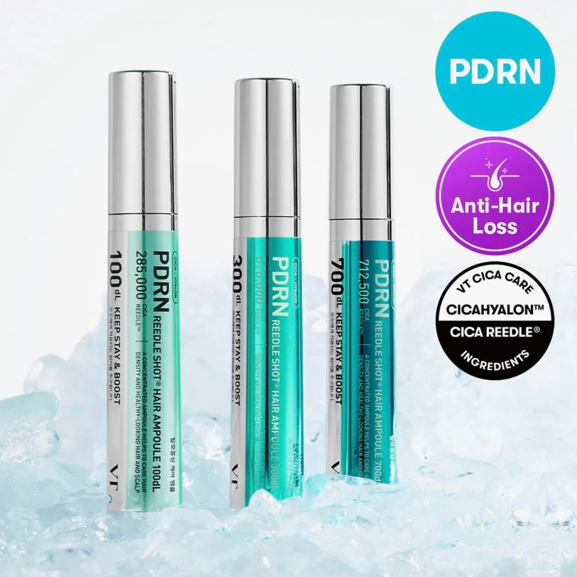 VT - PDRN Reedle Shot Hair Ampoule