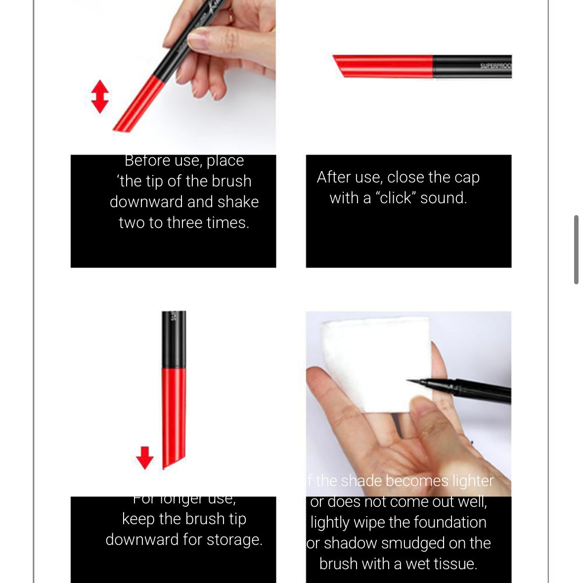 Clio - superproof brush liner